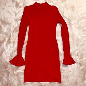Michael Kors Red Bodycon Dress
